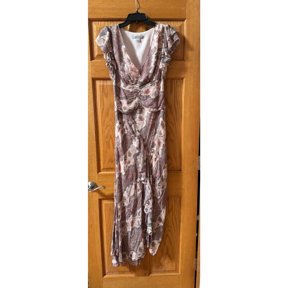 ALLSAINTS Brea Floral Cascade Maxi Dress - Size US 4 (new) - Picture 5 of 7